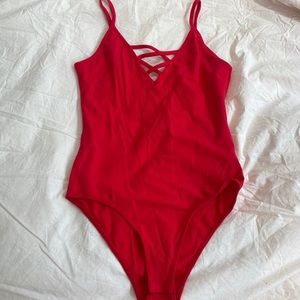 Red Bodysuit